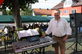 Beim Bürgerfest in Schöllnach